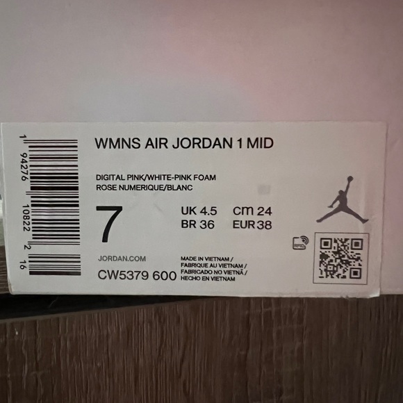 Jordan 1 mid digital pink - Picture 6 of 6